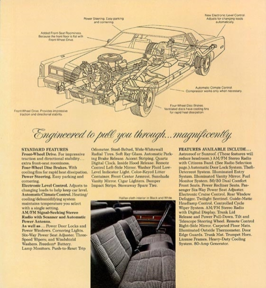 1978 Cadillac Full-Line Brochure Page 9